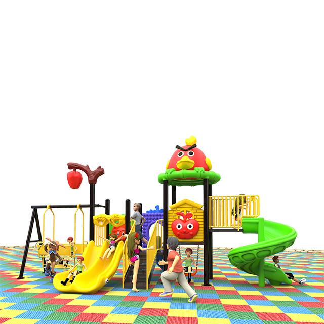 New Style Outdoor Playground with Swing And Slides for Garden